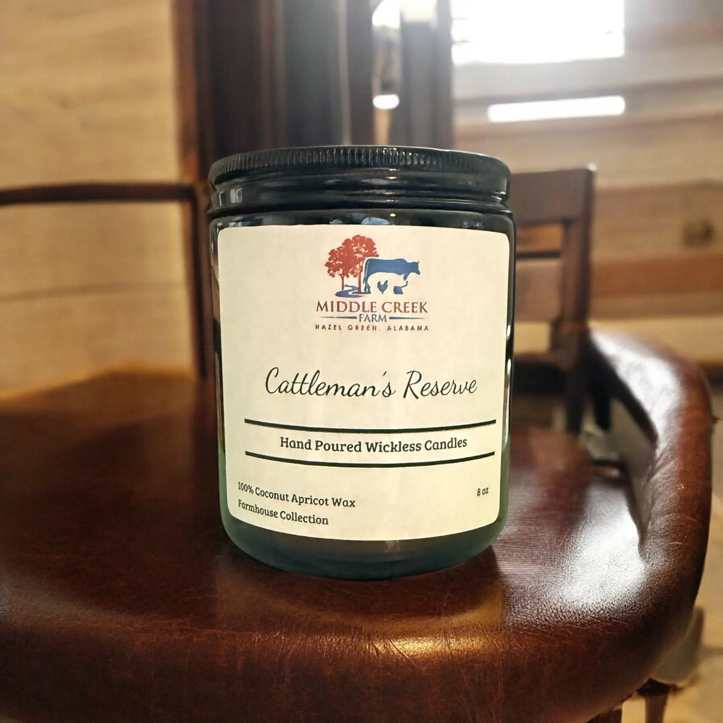 Cattleman’s Reserve Wickless Candle