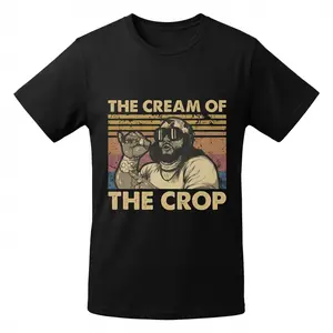 Hip Hop Streetwear Graphic T-Shirt – Urban Style Print Tee, Casual Short Sleeve Crewneck, 100% Cotton, Soft Breathable Fabric, Comfortable Relaxed Fit, Trendy Rap Culture Design, Perfect for Everyday Wear, Parties, Street Fashion, Gifts