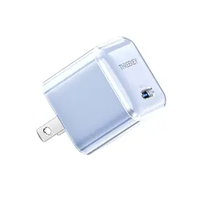 USB C Charger,30W GaN Fast Wall Charger Block,PD USB-C Power Adapter Compatible with iPhone 16/15/14/13/12/11 Series,MacBook Air,Galaxy S23/22/21,iPad Pro/Air Crystal Protection   portable chargers magnetic phone charger Shell Smartphone Cellphone