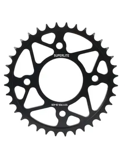 Superlite 428 RS7 Steel Rear Sprocket for Honda Grom/Monkey/Cub 125 (2014-2021) – Black