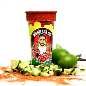 El Cejas Cucumber Lime - Michelada Cup