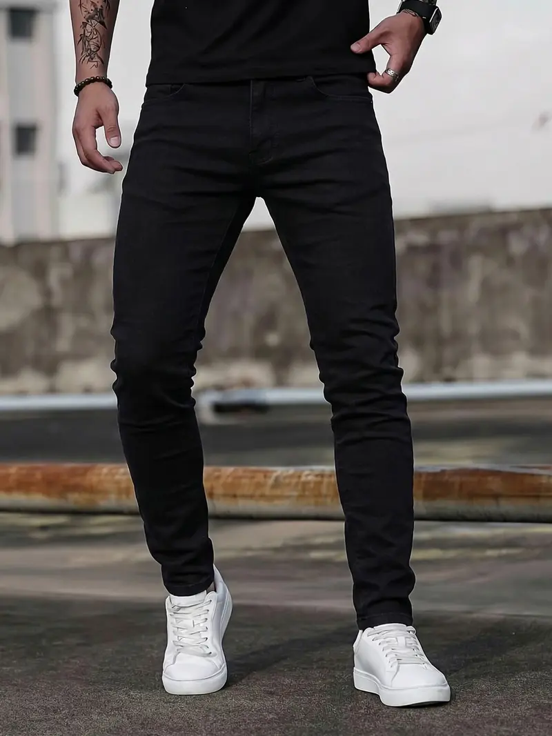 jeans slim fit drip - TikTok Shop