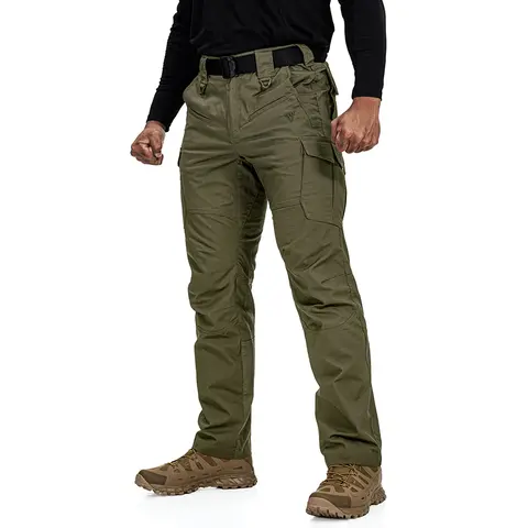 IDOGEAR Men's Cargo Pants Perfect Fit Stretch Lightweight Work Pants Water Resistant Ripstop Pants for Business Construction Travel Golf Casual Style Must-have Cargo Pants Local Warehouse 3216