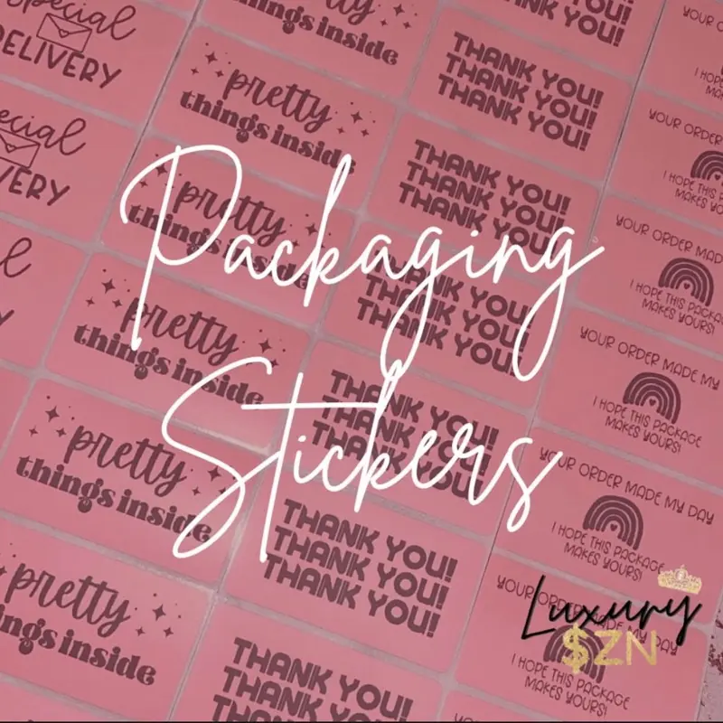 (50ct) Packaging Stickers for Small Businesses