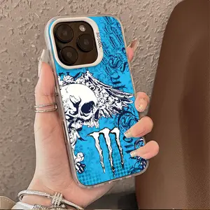 Skull Monster Punk Phone cases for iPhone 17 AIR 17 PRO 16 PRO 15  PRO MAX  14 PLUS 13 PRO 12 11 PRO XS MAX X XR Plus  series(anti-drop hard shell) shockproof mobilephone protective cover