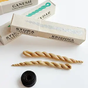 Stupa Krishna Sandalwood Incense Sticks, Natural Home Fragrance Scent for Relaxation