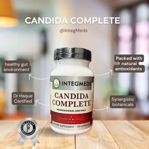 INTEGMEDS Candida Complete Natural Healthcare Supplement