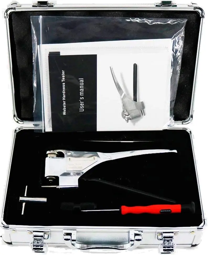 W-20 Model Webster Hardness Tester, 0-20 HW Scale Surface Testing Measuring Tool