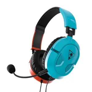 Turtle Beach Recon 50 Xbox Gaming Headset - Xbox Series X, Xbox Series S, Xbox One, PS5, PS4, PlayStation, Mobile & PC with 3.5mm - Removable Mic, 40mm Speaker, Red and Blue