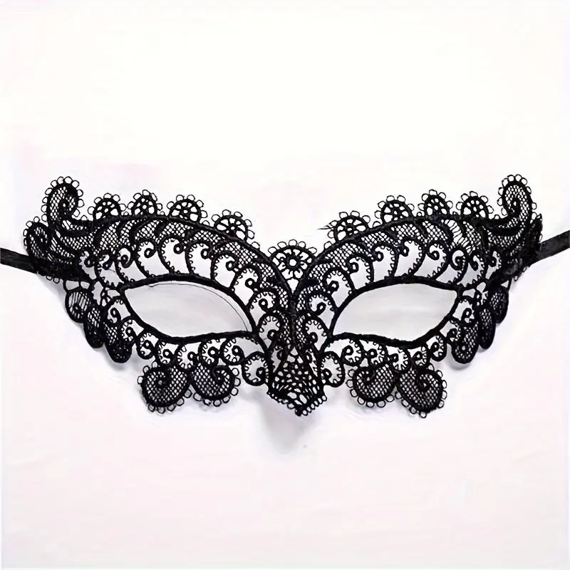 Women's Fairy-Themed Sexy Lace Eye Mask - Party Accessories, Creative Masks for Festivals, Masquerade Balls