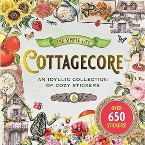 Cottagecore Sticker Book (over 650 stickers!)