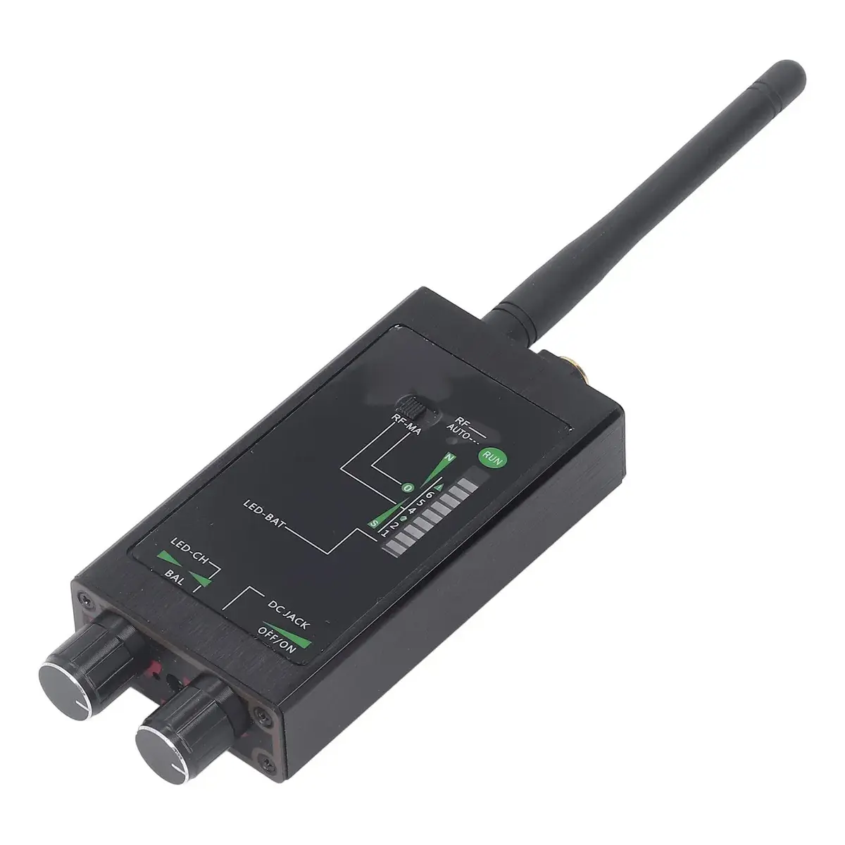 Professional Privacy Protector Detector, 50MHz-4GHz, Hidden Camera GPS Tracker Bug Magnetic Locator Finder with Flexible Searchlight Probe