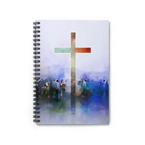 Inspirational Spiral Notebook - Ruled Line, Christian Journal, Faith-Focused Diary, Gifts for Believers, Spiritual Reflection Book, Daily