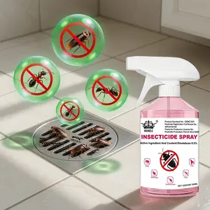 The third-generation insecticide spray - it can kill over 40 types of household pests (cockroaches, ants, spiders, bed bugs). When used according to instructions, it is safe for both pets and humans, and can be used both indoors and outdoors. repellent
