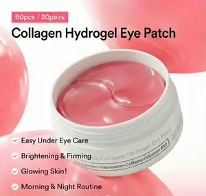 Collagen Hydrogel Eye Patch Moisturizing Firming Deeply Hydrating Eye Care Hydrate Moisture for Glowing Skin Morning Night Routine