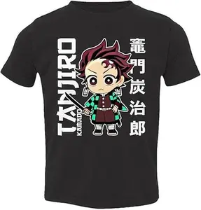 (Kid Sizes) Youth T shirt Tanjiro Kid Slayers Anime Manga Demon Kids T-Shirt For Boys Youth T shirt, Adult Unisex Shirt, boys back to school, first day of school, first day school