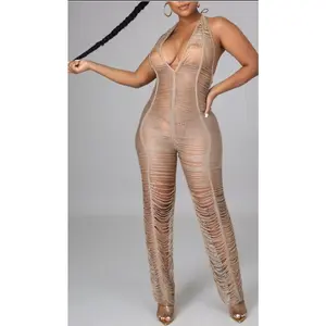 Crochet Back Out Jumpsuit