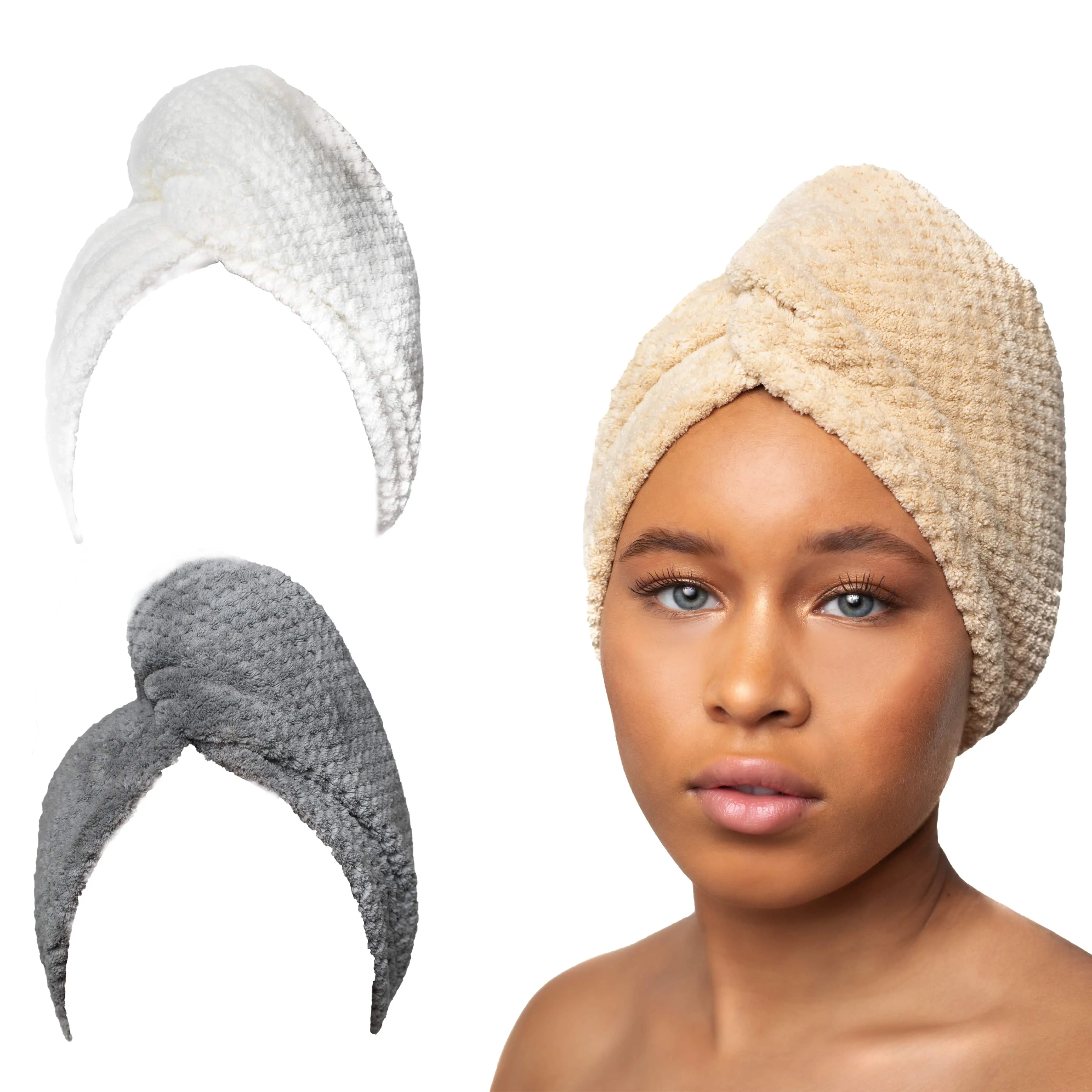 Su Beauty Dream Hair Turban: Microfiber Hair Towel Wrap - Quick Dry Towel | Microfiber Towel for Hair | Hair Towels | Hair Turban Towel for Wet Hair