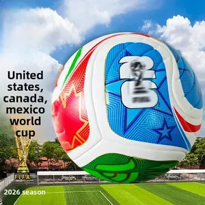 US, Canada and Mexico World Cup Football PU Standard No. 5 Seamless Thermal Bonding Skin Match Football