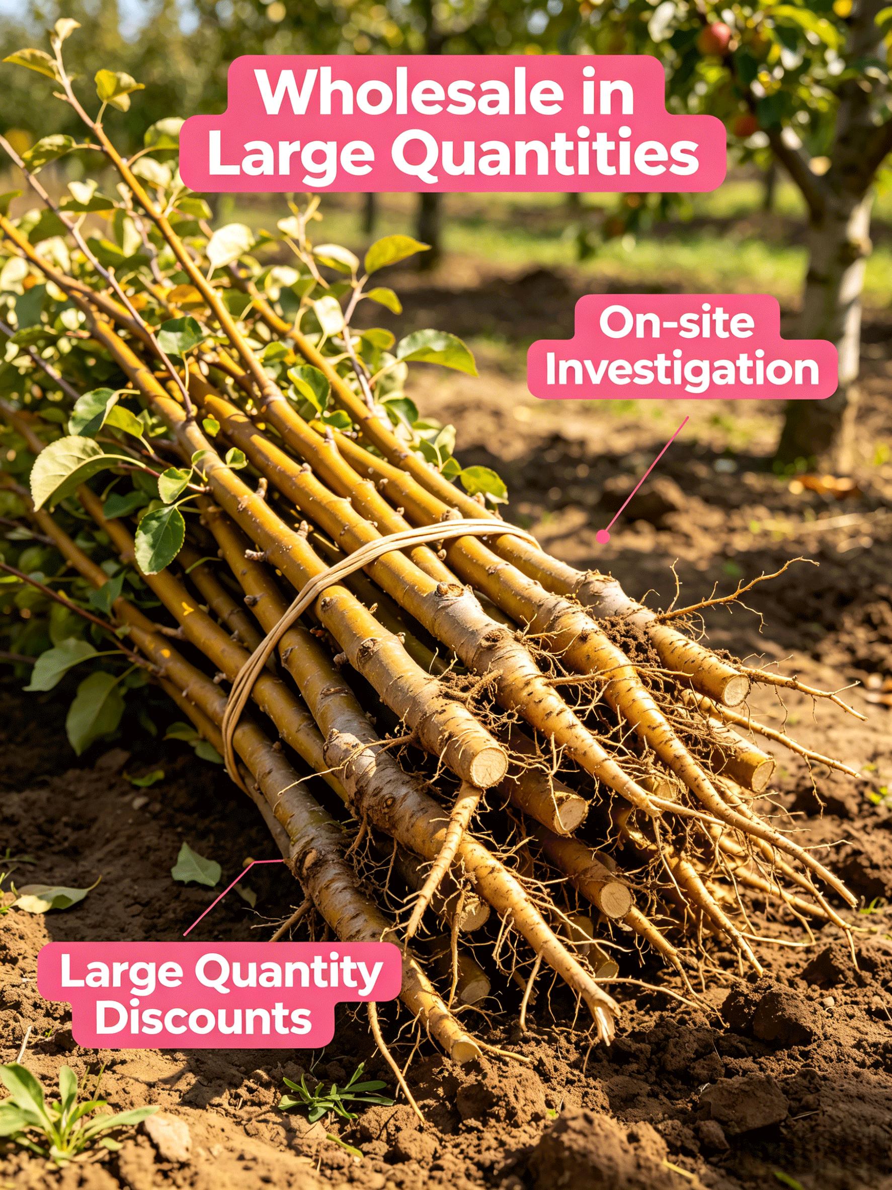 Apple Tree Seedlings for Home Garden  Beginner Friendly Fruit Tree Easy to Grow Backyard Gardening Starter Plant