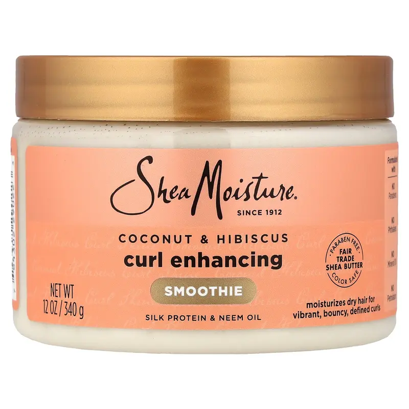 SheaMoisture Curl Enhancing Smoothie, Coconut & Hibiscus, 12 oz (340 g)