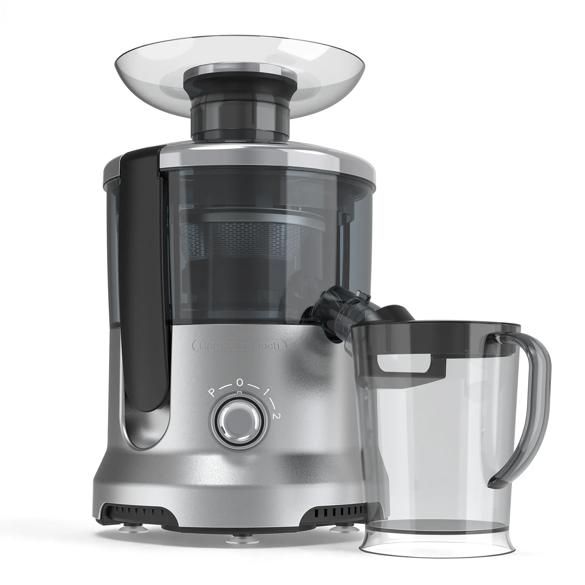 800W Centrifugal Juicer Machine, Wide 3" Feed Chute for Whole Fruits & Vegetables, Dual Speed Fruit Juicer with Anti-slip Feet & Safety Locking Arm, Easy to Clean, BPA-Free, Stainless Steel