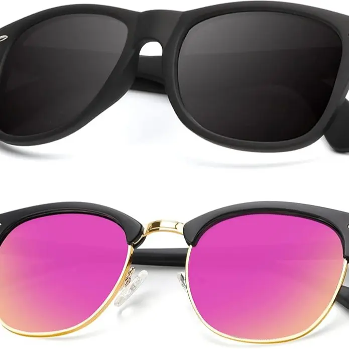 Matte Black/Pink/Gold Frame
