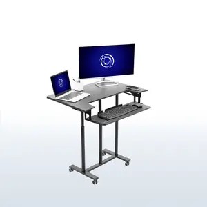 35" Mobile Computer Workstation