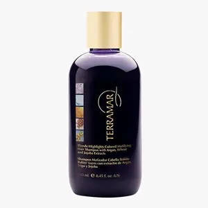 PURPLE SHAMPOO FOR BLONDE/HIGHLIGHTS COLORED MATTIFYING HAIR SHAMPOO