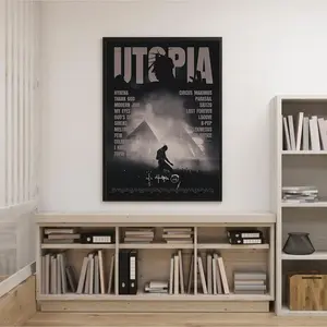 [SALE UP TO 50% - UNFRAMED] Utopia Album Cover Poster Music Wall Art, Modern Album Art Print, Aesthetic Decor for Fans - Complimentary Delivery