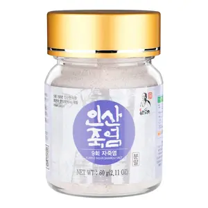 INSAN 9x Roasted Bamboo Salt Powder 60g – Korean Alkaline Mineral Salt for Cooking, Detox, Skincare Keto supplement
