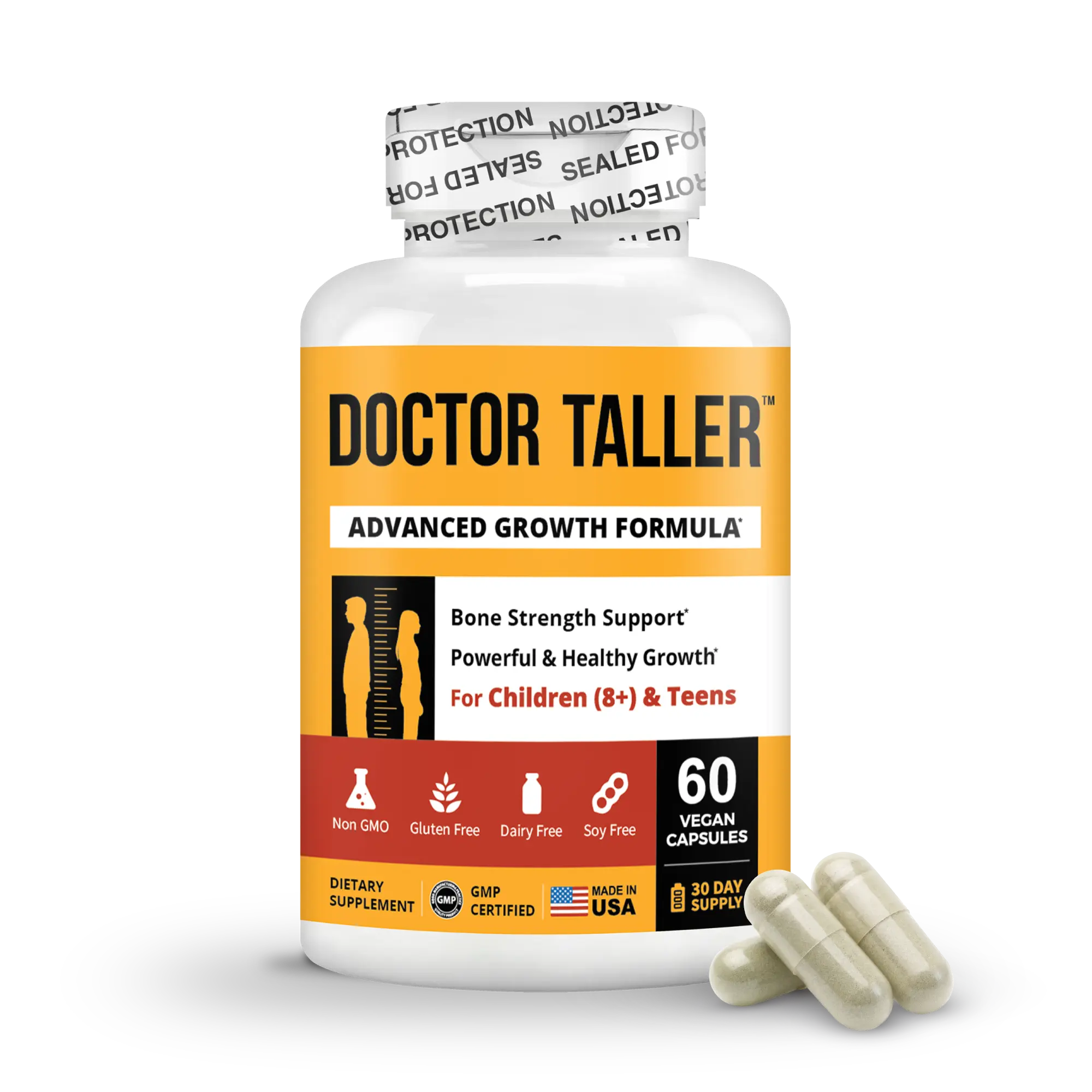 Doctor Taller | Bone Growth Support for Ages 8+ & Teens