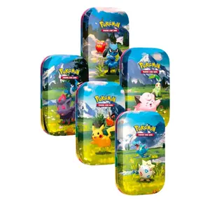 Pokemon Mega Evolutions Ascended Heros Mini Tins Random Selection Trading Card Game Collectible Tin
