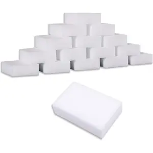 Magic Sponges Cleaning Eraser,50 Pack Melamine Sponge Foam Pads,Multi-Functional Household Cleaning Kitchen Dish Sponge for Furniture,Bathroom,Bathtub, Sink,Floor, Baseboard, Wall Cleaner