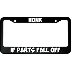 Super Saiyan Anime Aluminum Car License Plate Frame