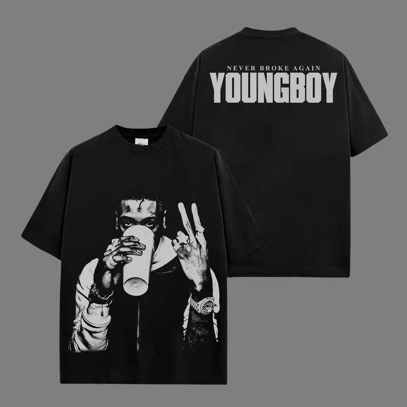 YoungBoy Never Broken Again 100% Cotton Acid T-Shirt, Masa Tour Shirt, Team Lil Top Shirt, 38 Baby Shirt, YB Fans T Shirt, Hiphop Merch, Streetwear Y2k Shirt Rap Fan Merch