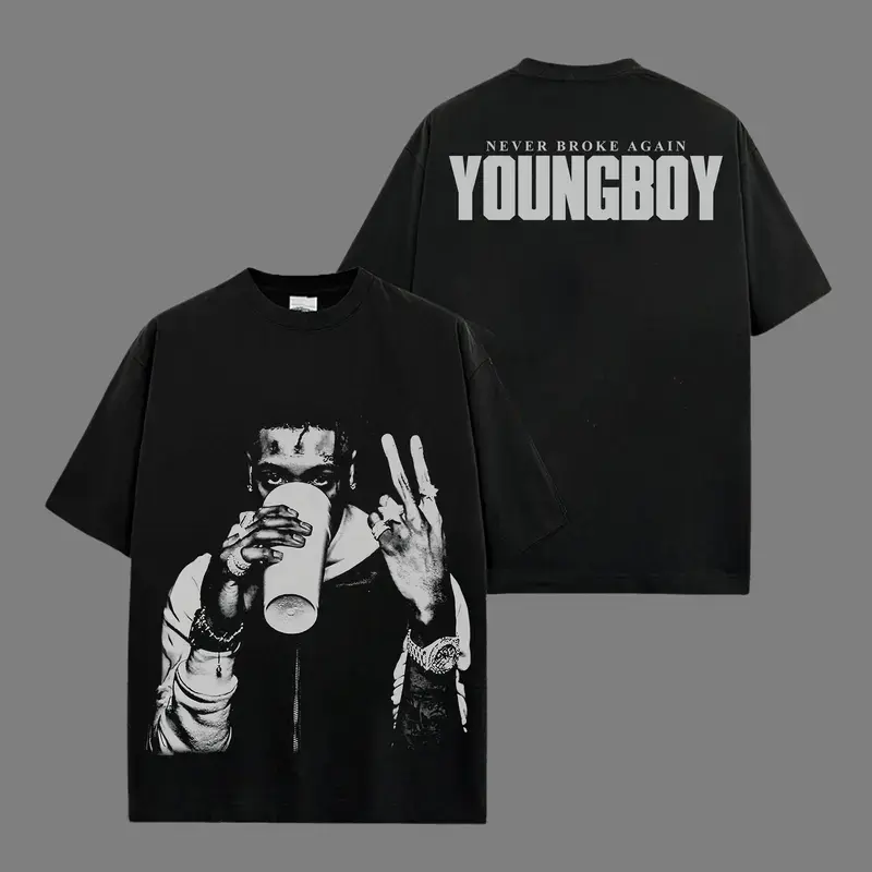 YoungBoy Never Broken Again 100% Cotton Acid T-Shirt, Masa Tour Shirt, Team Lil Top Shirt, 38 Baby Shirt, YB Fans T Shirt, Hiphop Merch, Streetwear Y2k Shirt Rap Fan Merch