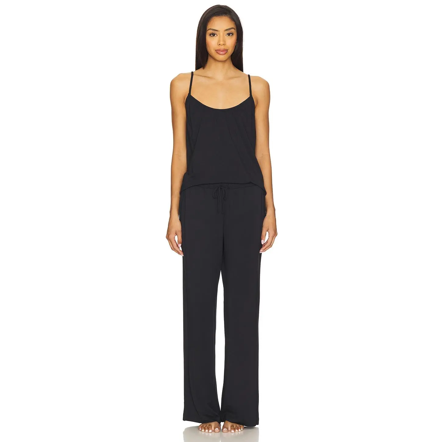eberjey Gisele Cami & Pant Pj Set in Black eberjey Gisele Cami & Pant Pj Set in Black