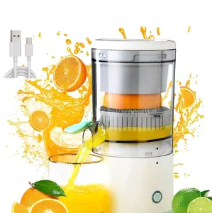N&B Wireless Green Portable Juicer, Hand Juicer Citrus Squeezer USB Rechargeable Fruit Juicer Machine, For Citrus Fruits, Apple And Pear Fruit Press Juicer