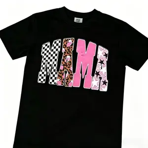 Rockin' MAMA Distressed Graphic T-shirt