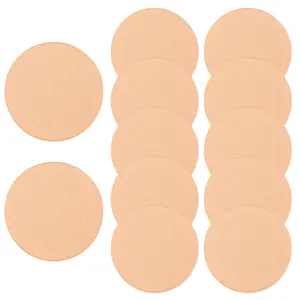 10 Pcs Round Makeup Sponges for Foundation, Foundation Sponge Dry and Wet Makeup Pads Professional Cosmetic Sponge Round Foam Pad Beauty Blender Sponges for Liquid Foundations Cream Concealer