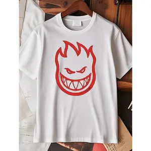 Spitfire Bighead Skateboard T-Shirt [Large] Black/ Red