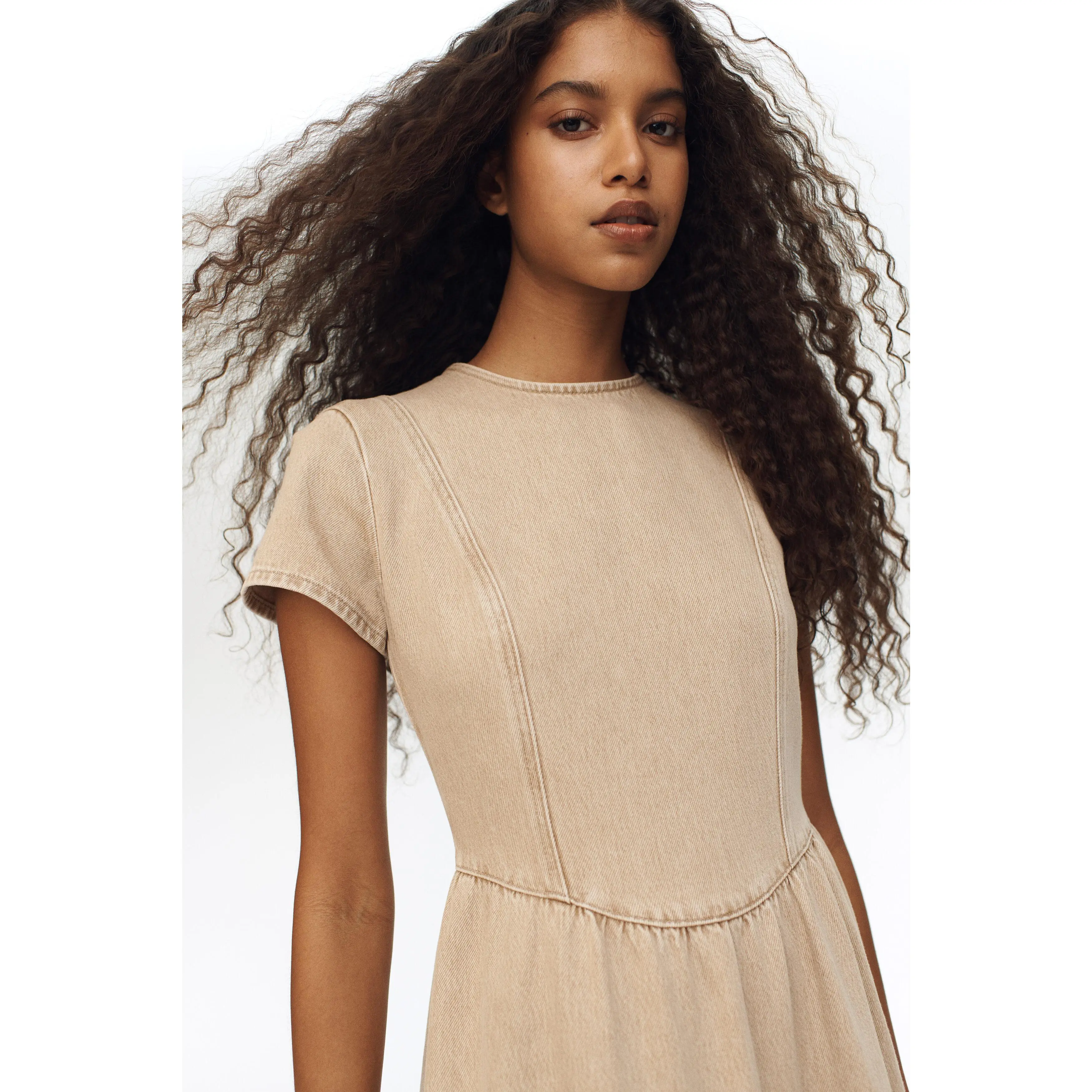 dress white off shoulder White 100% Cotton Midi Off-Shoulder Dress 66" / Tall (5'7" and above)