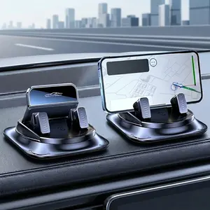 Father’s Day Gift Car Phone Holder for Cars, Auto Accessories Dashboard Accessory Mounts & Holders, 360° Rotating, Adjustable Horizontal-Vertical Angles, Strong Suction Cup, Surface-Friendly Non-Slip Universal Smartphone Stand
