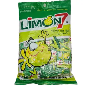 LIMON 7 - Lemon Salt Powder / 100 Pieces Bag /