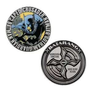 DC Batman Caped Crusader Boomerang Replica Coin