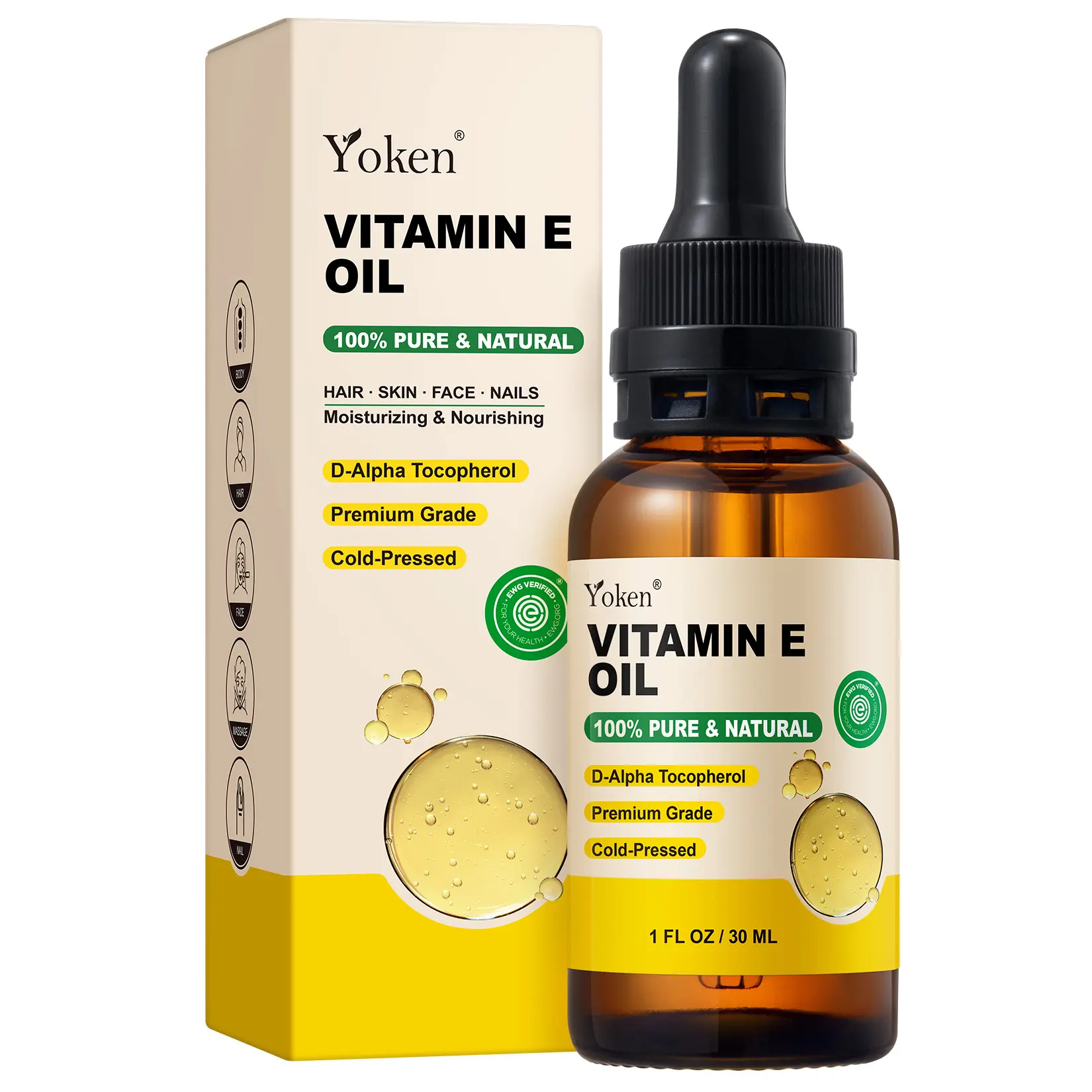 1 Fl Oz Glass Bottle (Pack of 1)