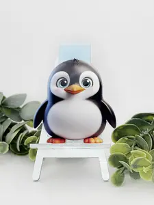Cute Penguin Magnetic Bookmark – Perfect for Book Lovers & Gifting