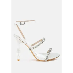 Aragon Diamante Embellished Fantasy Heel Sandals