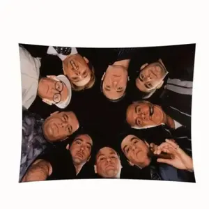 The Sopranos TV Show 3x5FT Tapestry Wall Mural Poster, Vibrant Print Home Decor, Thematic Indoor Wall Art Banner for Living Room or Bedroom, Summer Vibes Home Supplies